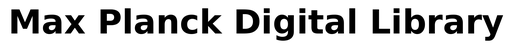 Max Planck Digital Library