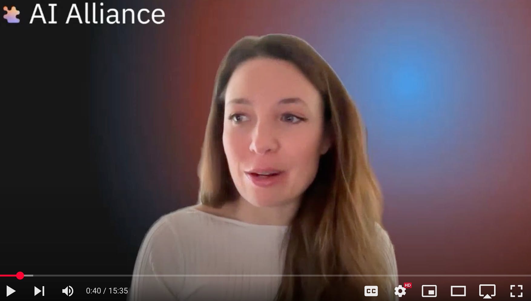 open data open source AI ALLIANCE