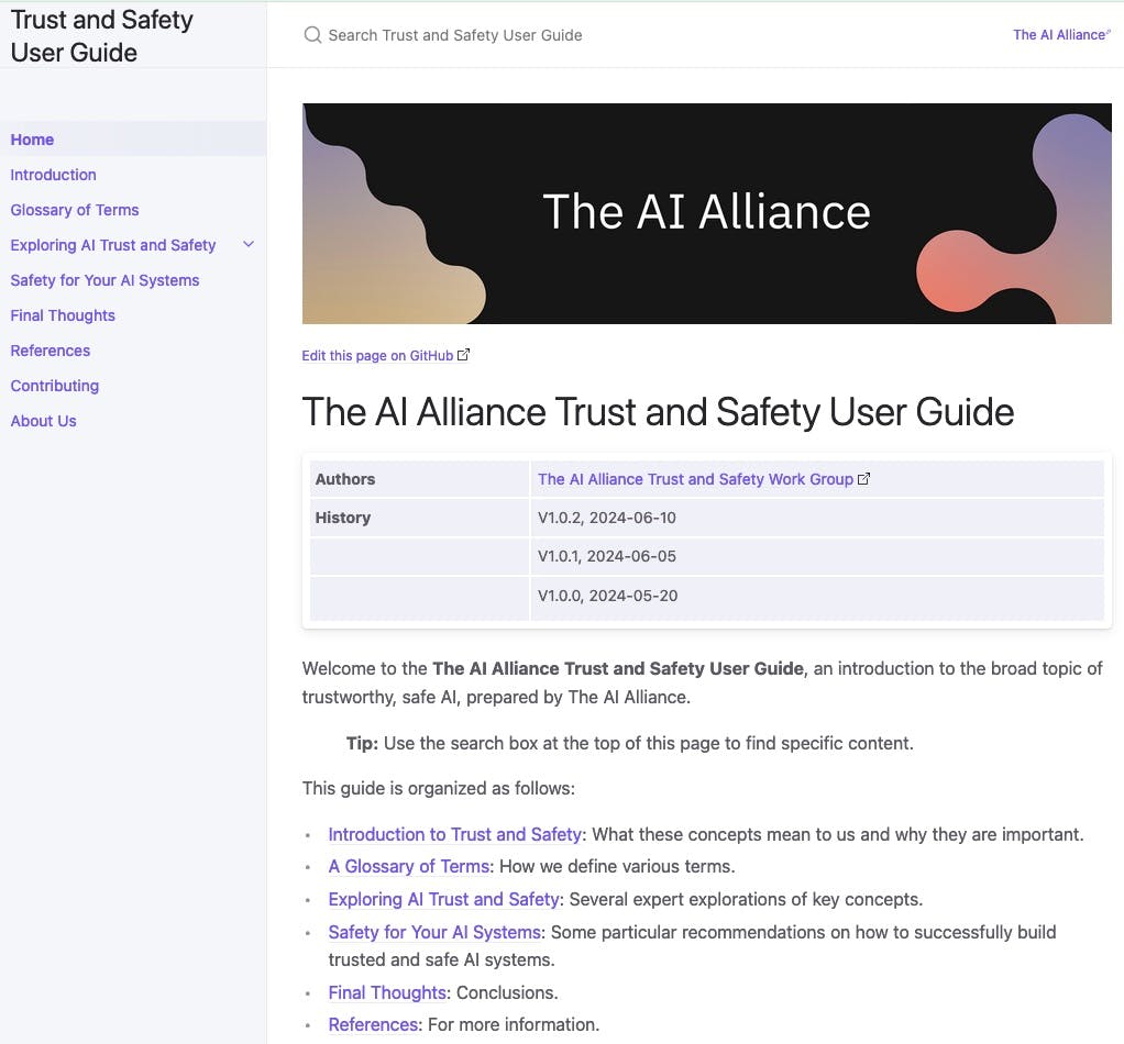 Getting started with AI trust and safety